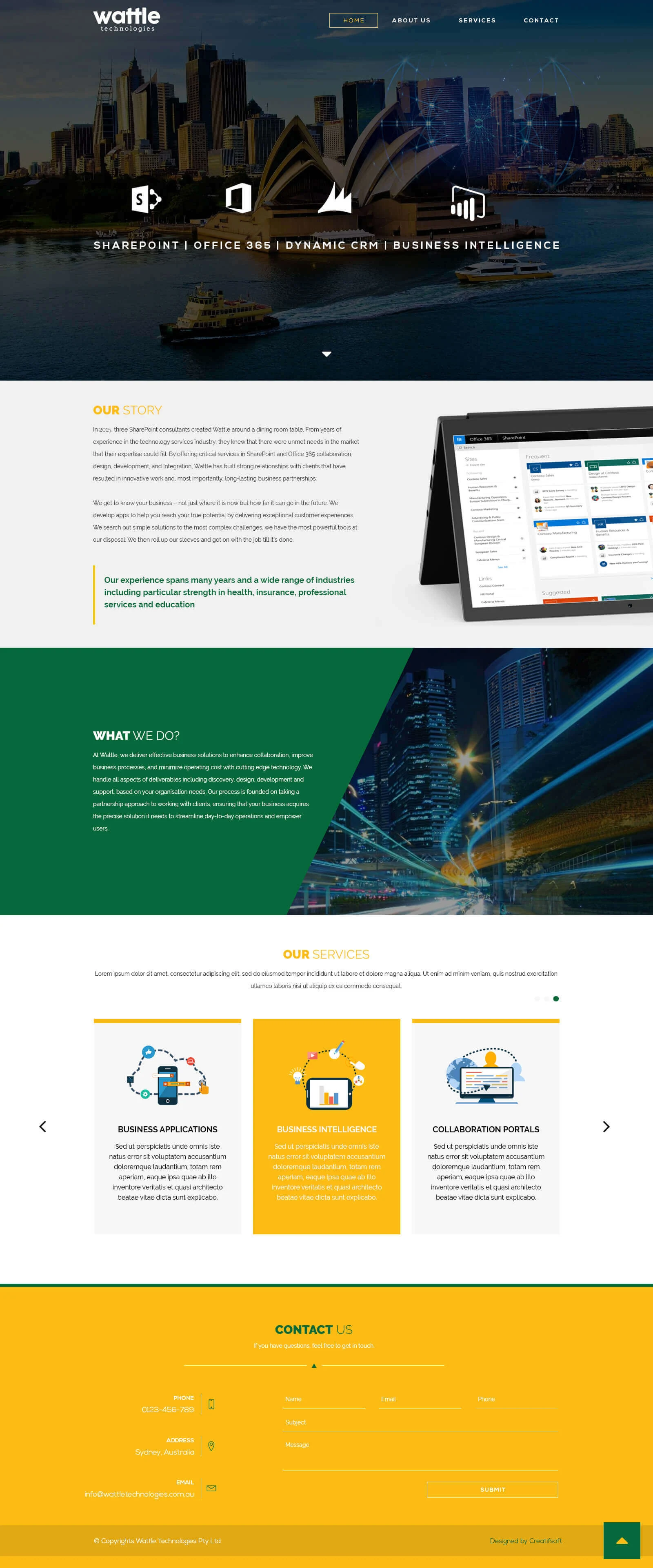 Business technology services — Websites portfolio