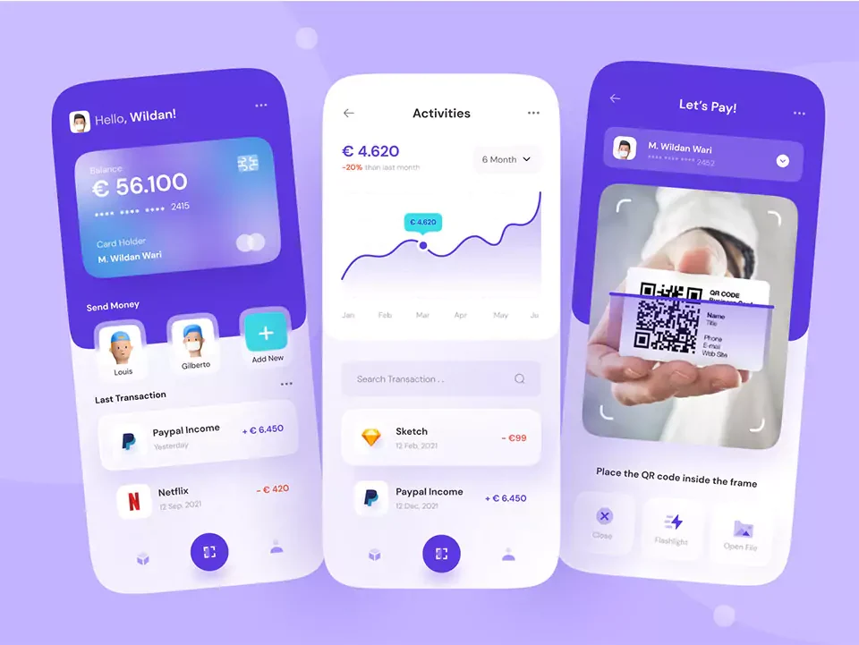 Personal finance app — Mobile Apps portfolio