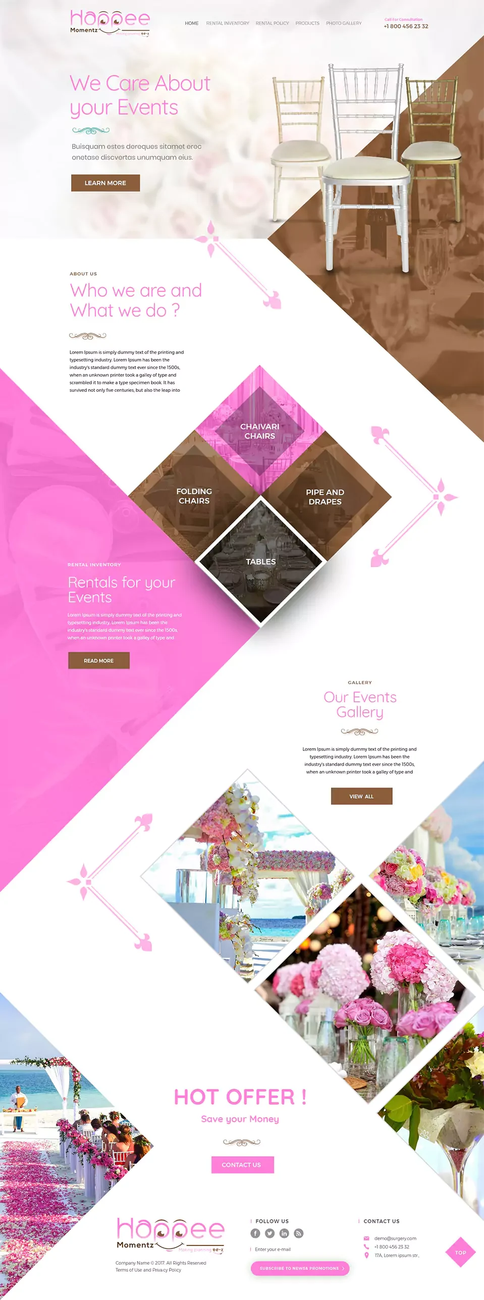 Brand strategy studio — Websites portfolio