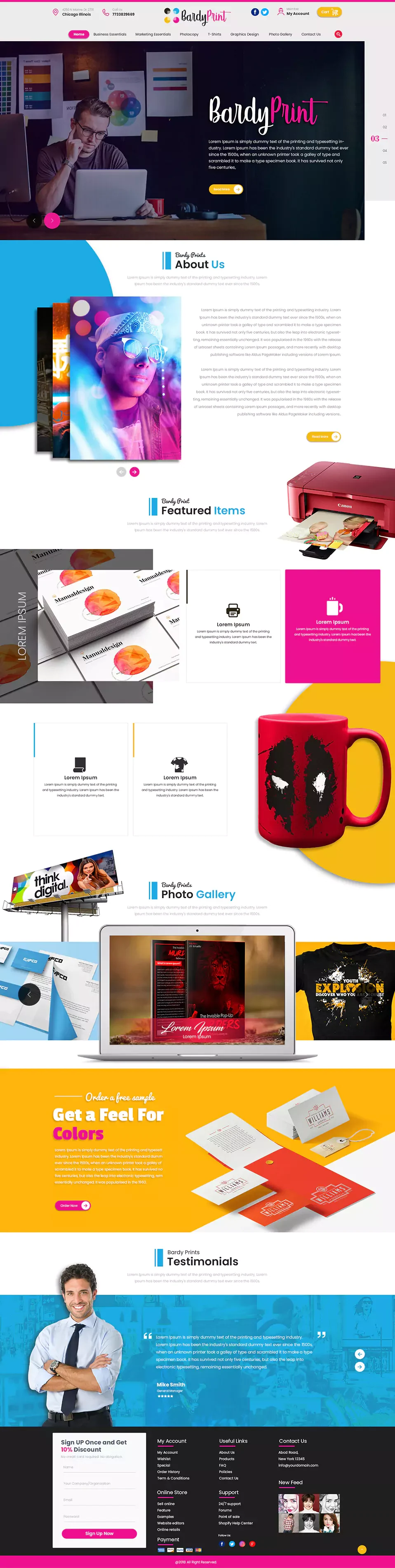 Design & digital studio — Websites portfolio