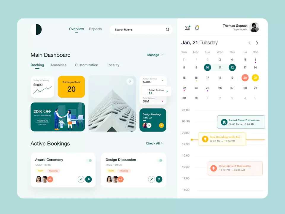 Project management dashboard — Dashboards portfolio