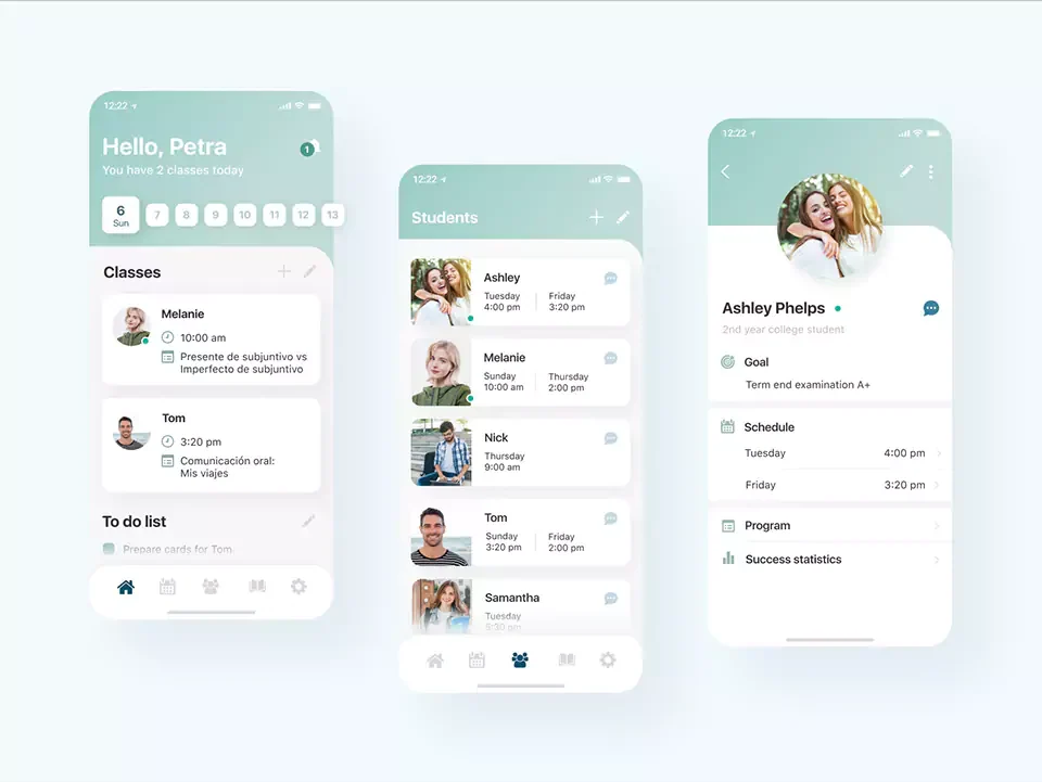 Nutrition planning app — Mobile Apps portfolio