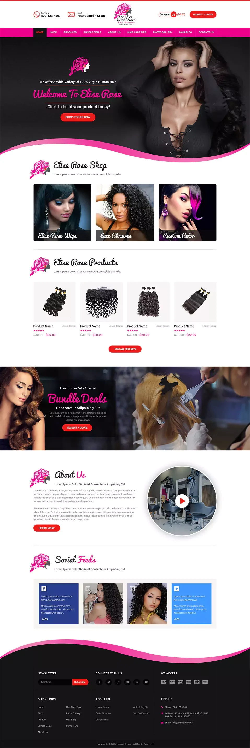 Lifestyle & community — Websites portfolio
